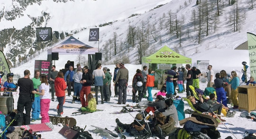 Chamonix Unlimited Festival : DJ set, jeu et grosse ambiance by PEOPEO