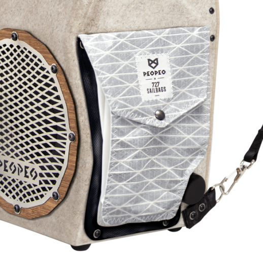 VOODOO POCKET EN VOILE DE BATEAU RECYCLÉE